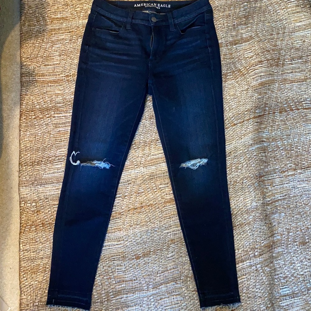 AE SUPER STRETCH X4 HIGH RISE JEGGINGS